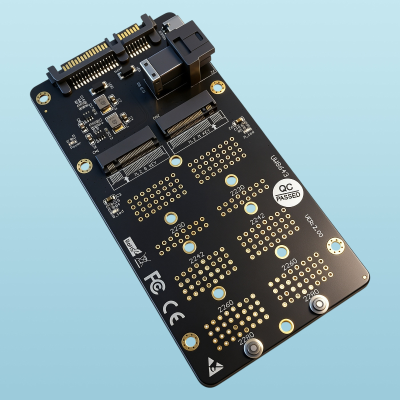 Memory Card Ssd - Adapter 2w1 M.2 NVMe SATA NGFF