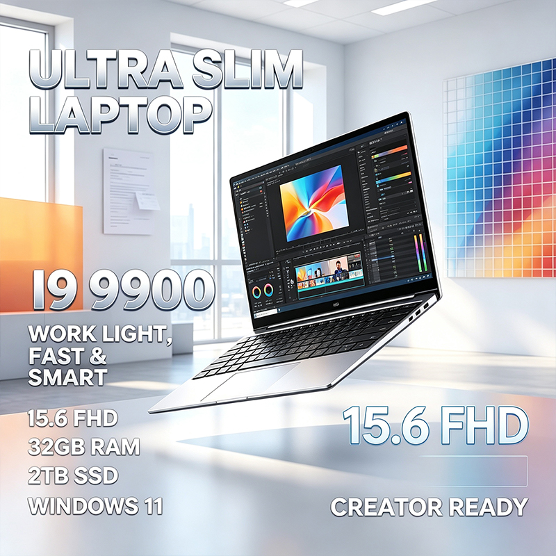 M.2 Ssd - 15,6-calowy, 120 Hz, wyświetlacz FHD IPS,