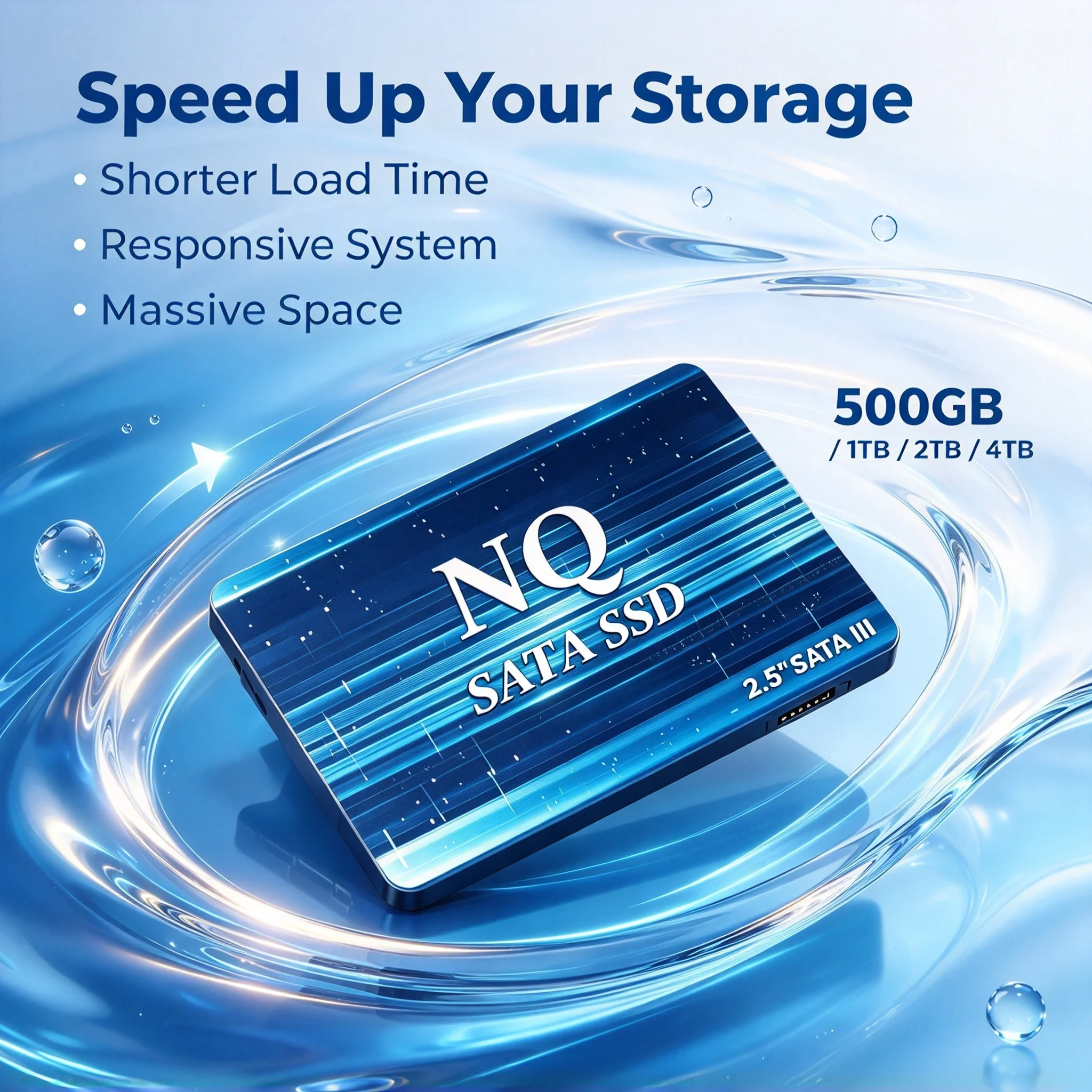 Ssd 500Gb - Wewnętrzny dysk SSD NQ 2,5 cala