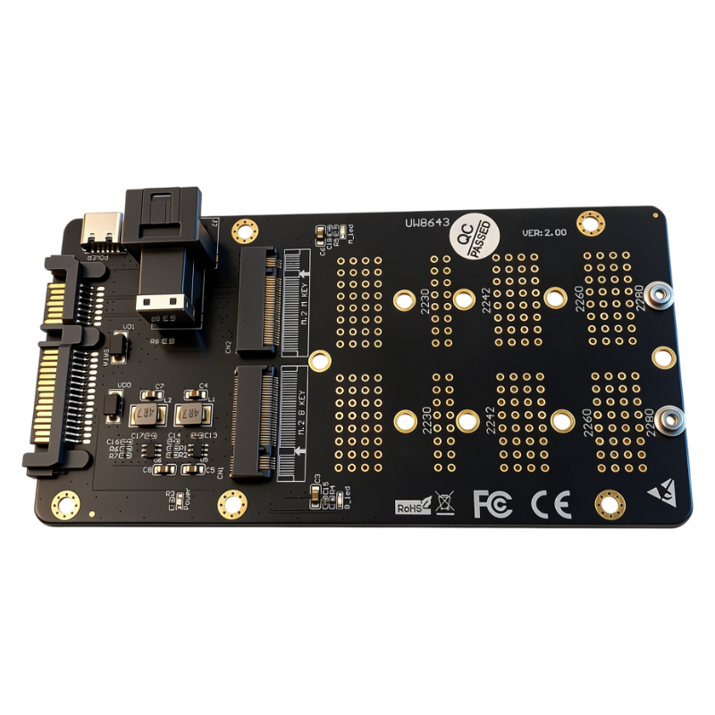 Adapter 2w1 M.2 NVMe SATA NGFF – Memory Card Ssd recenzja i cena