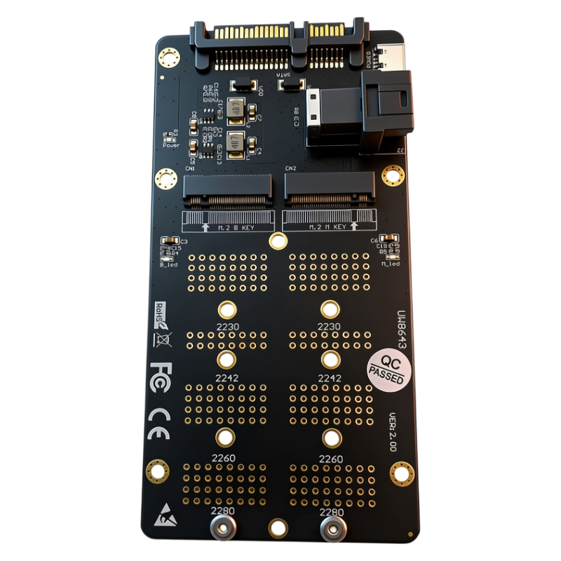 Adapter 2w1 M.2 NVMe SATA NGFF – Memory Card Ssd recenzja i cena