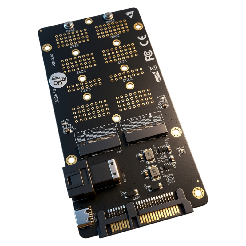 Adapter 2w1 M.2 NVMe SATA NGFF – Memory Card Ssd recenzja i cena